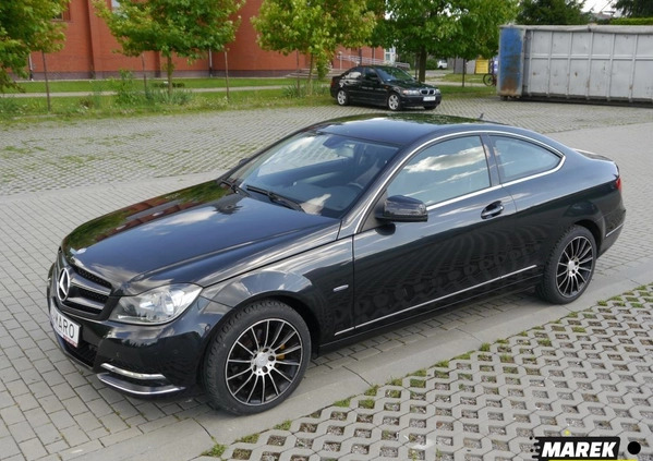 Mercedes-Benz Klasa C cena 54900 przebieg: 210017, rok produkcji 2012 z Sompolno małe 277